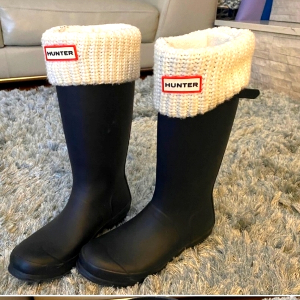 Used hunter boots